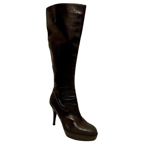 yves saint laurent bottes femme|ysl boots.